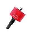 thumbnail image 1 of Eigraketly El agujero rojo conveniente del metal vio el cortador del taladro duradero y compatible para diversas aplicaciones Herramientas eléctricas Φ53mm, 1 of 6
