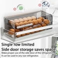 thumbnail image 5 of THLKIF Egg Holder for Fridge with Lid，automatic Rolling Egg Dispenser for Refrigerator, Stackable Egg Organizer for Refrigerator, Countertop, Kitchen & Outdoor Use or Pantry Storage, 5 of 9