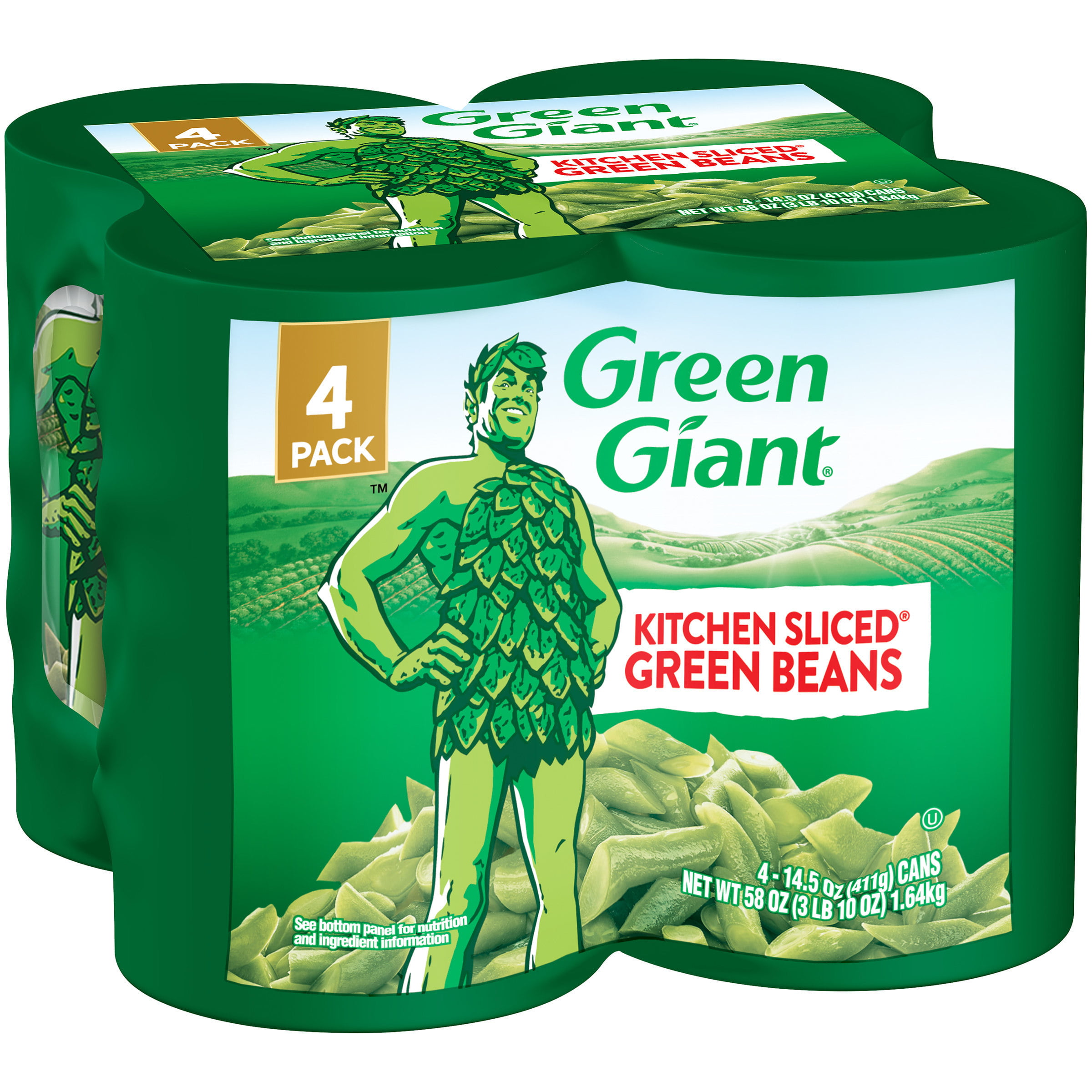 Green Giant Kitchen Sliced Green Beans, 14.5 oz, 4 Ct
