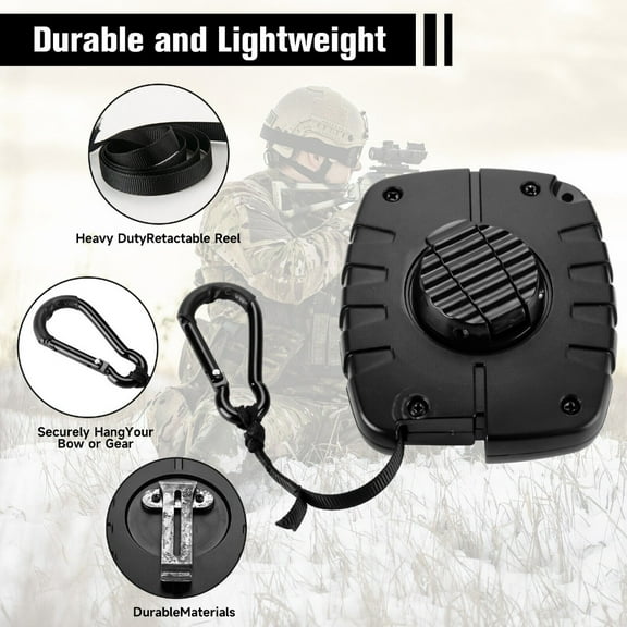 CocoBaby Hunter Safety System Bow Gear Hoist - 29.5 feet Bow Hoist for Tree Stand Hunting