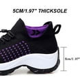 thumbnail image 4 of Zapatos ComfortWear Orthowear para mujer y hombre gris-rosa talla 11.5, 4 of 6