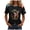 Brown, variant on 4th of July Shirts Women American Flag Patriotic Shirts USA Star Stripes Graphic T Shirt Short Sleeve Summer Tees (Brown, 4XL)