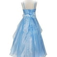 thumbnail image 4 of BNY Corner Triple Layered Organza Dress for Big Girl Blue 10 HC1110C, 4 of 5