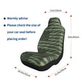 thumbnail image 5 of Yiaed Jungle Green Camo USA Flag Print Car Seat Covers,Universal Auto Seats Protector Fits for Car,SUV Sedan,Truck,Automotive Seat Covers & Accessories-1, 5 of 9