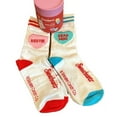 thumbnail image 2 of Sweethearts Candy 2 Pairs Crew Socks Gift Package, 2 of 2