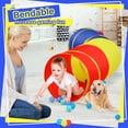 thumbnail image 4 of Wilwolfer Polyester Kids Play Tunnel Tent for 3-6 Year Boys Girls Indoor Outdoor Use (Multi-color), 4 of 7