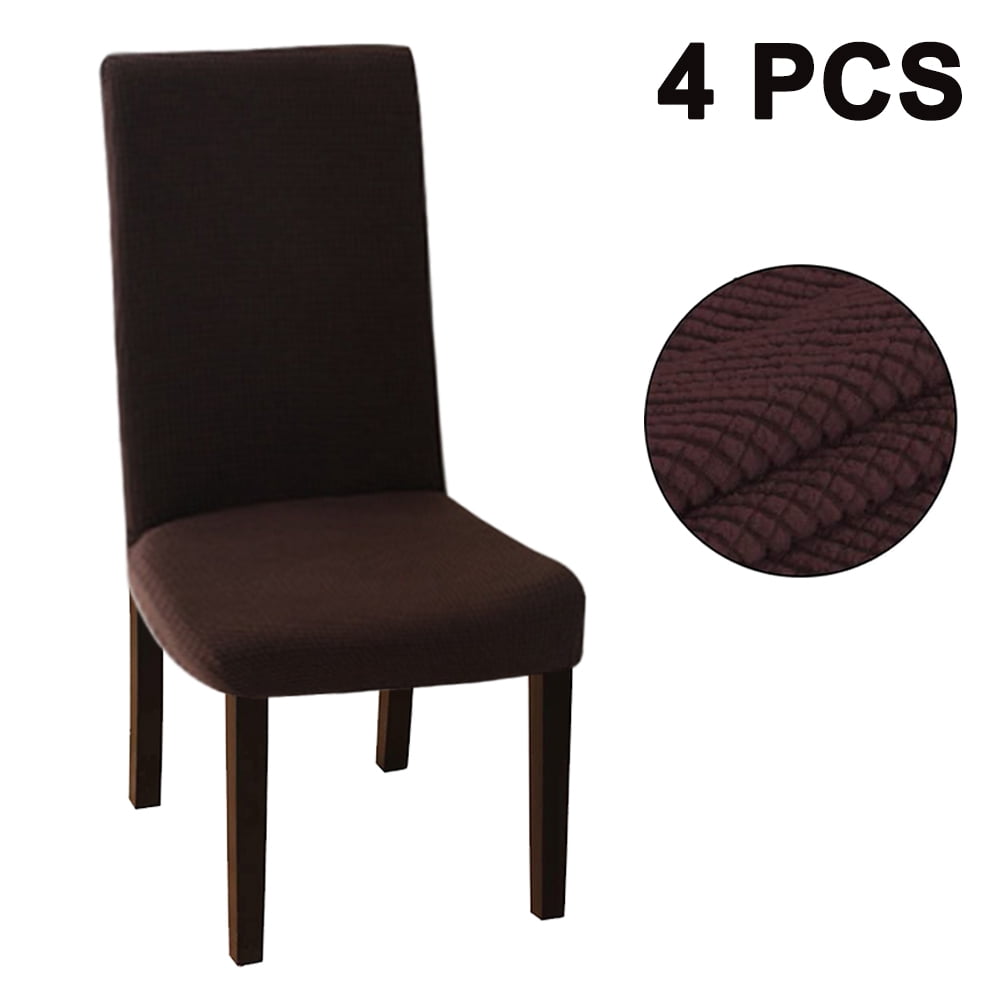 Lot de 4, Housse de Chaise Extensible Moderne Imprimé, Amovible Lavable Lot de 4, Housse de Chaise Extensible Moderne Imprimé, Amovible Lavable