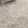 thumbnail image 6 of SAFAVIEH Natura Glenn Diamond Area Rug, Light Grey/Natural, 6' x 6' Round, 6 of 11