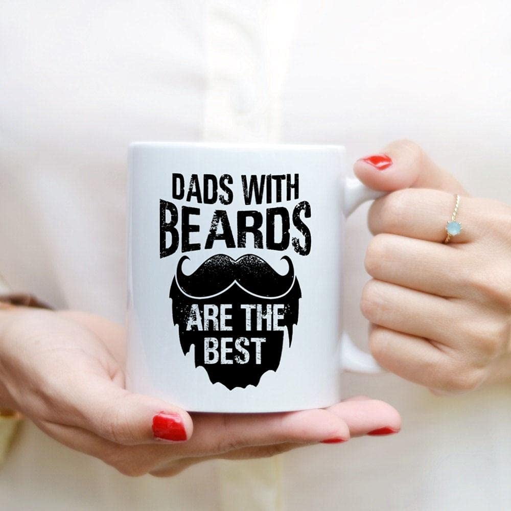 Dads With Beards Are Cooler Coffee Mug [HOT COFFEE, COOL DAD] –  dadswithbeards