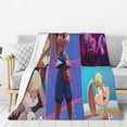 thumbnail image 3 of Manta de felpa suave y cómoda de Lola Bunny, ligera y cálida, de franela, para sofá cama de 152 x 127 cm, 3 of 8