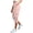 Pink, variant on Jesvior Women'S High Waisted Elastic Waist Capri Pants Casual Drawstring Wide Leg Trousers with Pockets for Summer Beach Lounge
