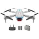 thumbnail image 1 of Modelo De Cuadricóptero YLR/C S89 Quadcopter 2.4GHz Drone RC plegable con 2 baterías (estándar blanco), 1 of 9