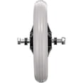 thumbnail image 5 of 6 Inch Wheelchair Replacement Rubber Wheel - 2pcs - Non-slip Universal Front Wheels for Rollator Walker, 5 of 5