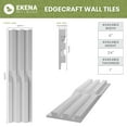 thumbnail image 2 of Ekena Millwork 6"W x 24"H x 1"T EdgeCraft Erie Style Seamless Wall Tile, 2 of 4