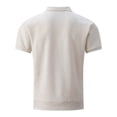 thumbnail image 5 of Men's Polo Shirts Classic Fit Short Sleeve Casual Solid Cotton Polo Shirt, 5 of 5