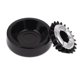 thumbnail image 1 of Ceniceros de metal negro - Antiviento - Apto para lavavajillas - Resistente a la intemperie, Cenicero de metal redondo de 14 cm... - Para interiores y exteriores, 1 of 5