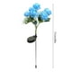 thumbnail image 3 of Lámpara solar de exterior con forma de peonía, 7 luces LED de simulación, resistente al agua, para decoración de jardines, caminos, patios y terrazas. Lámpara de pie de plástico., 3 of 6