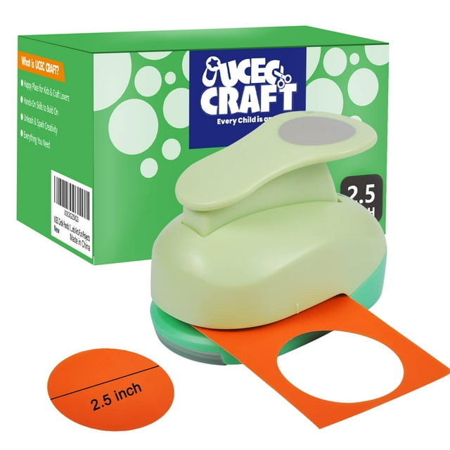 Perforadora Circular UCEC 2.5" para Papel y Manualidades