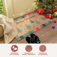 thumbnail image 4 of Folkulture Christmas Door Mat Outdoor, Eco Friendly Christmas Door Mats for Front Door, 28 X 16 Inch Welcome Matt or Doormat for Home Entrance, Durable & Anti Slip Coir Door Mats (Merry Christmas), 4 of 8