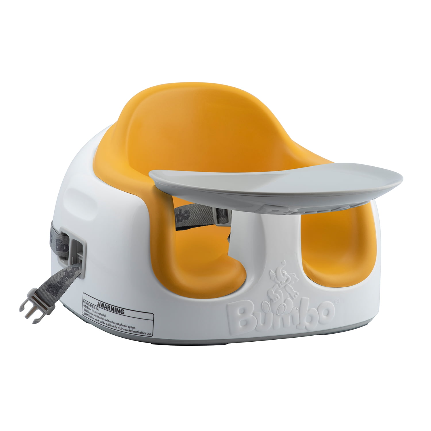 Bumbo Baby Toddler Soft Foam Multi Seat with Tray and Buckle Straps