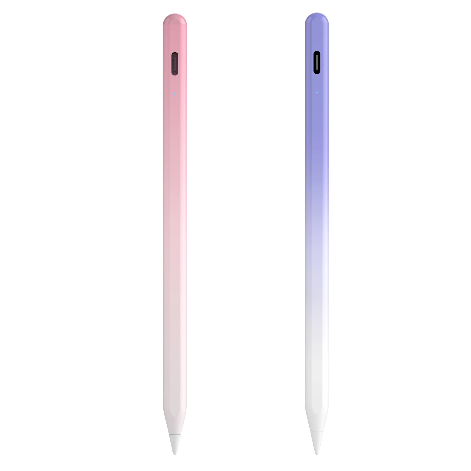 CGBCFO Magnetic Stylus Pen for iPad with Palm Rejection, Tilt Sensitivity, Fast Charging, Bluetooth, Purple White