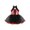 Red, variant on iiniim Kids Girls Sequins Halter Ballet Tutu Dress Gymnastics Leotard Lyrical Latin Jazz Costume
