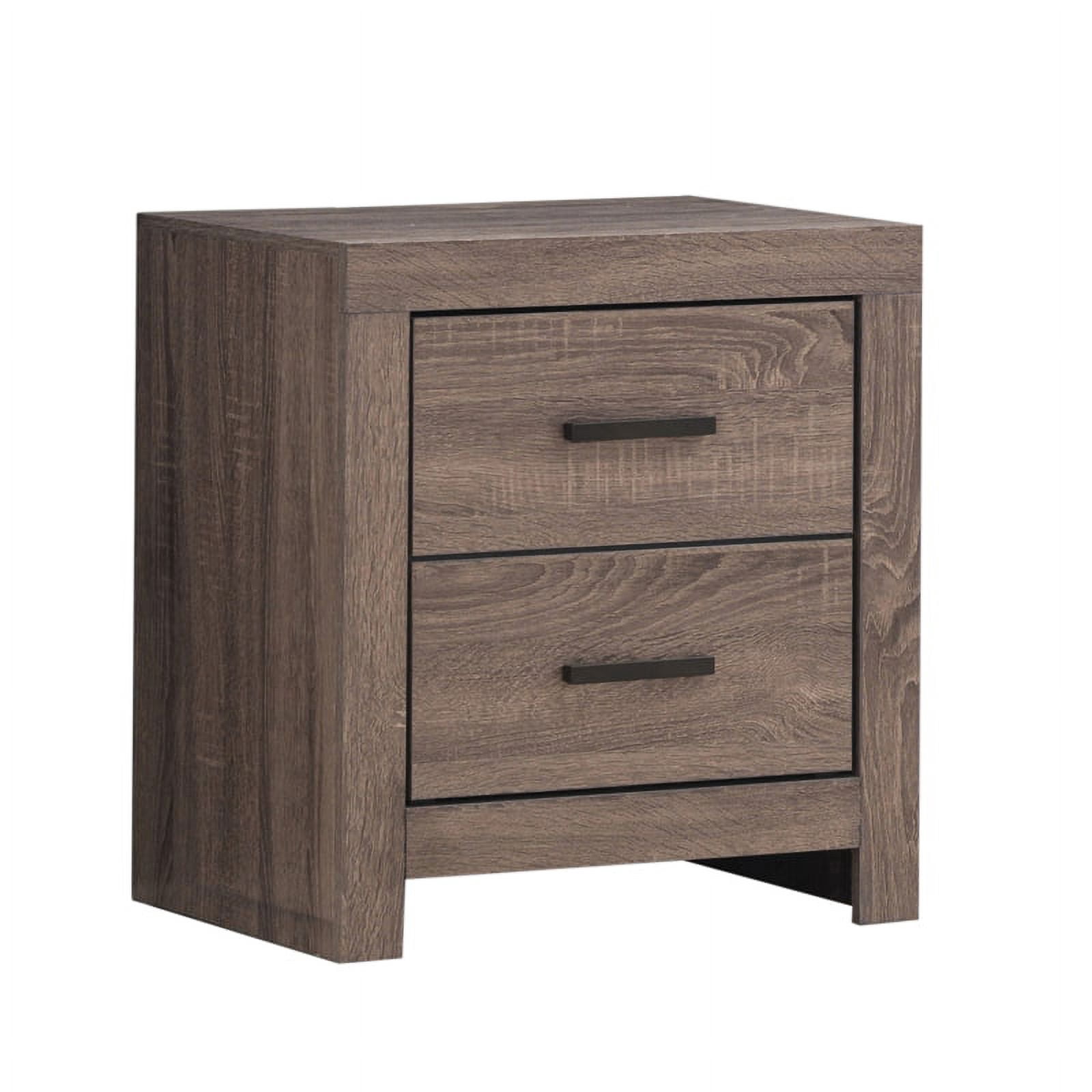 Brantford 4-piece Eastern King Panel Bedroom Set Barrel Oak
