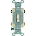 thumbnail image 1 of Leviton S06-CS415-2TS 20 A 120-277 V Light Almond Toggle Switch, 1 of 1
