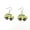 Yellow, variant on School Bus Drop Dangle Earrings Resin Funny Cartoon Car Creative for Teachers Jewelry