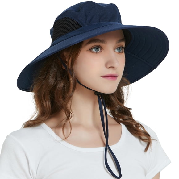 Sombrero EINSKEY de ala ancha UPF 50+, protección UV, impermeable
