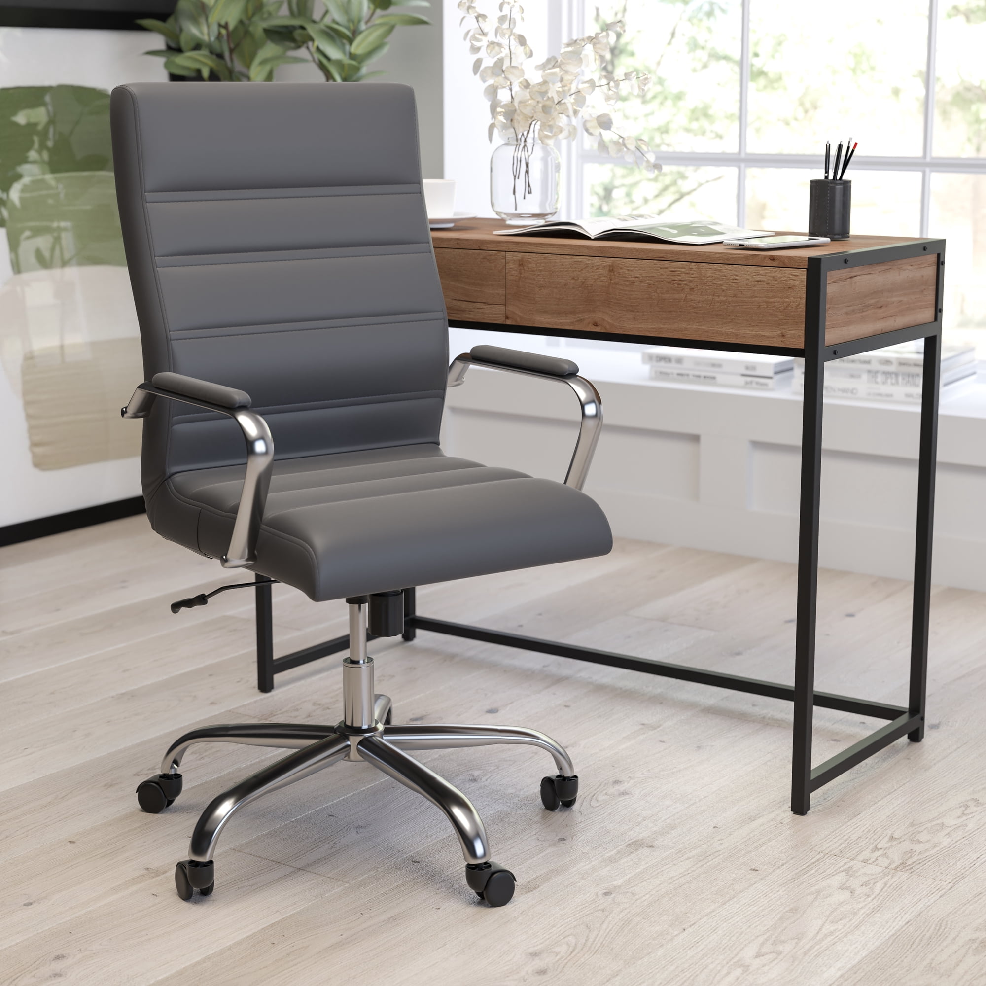 merrick lane contemporary high-back gray product