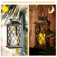 thumbnail image 3 of Image Solar Led Lantern Hanging Light Flameless Candle Mission Lights Patio Pathway Yard Decoration, 3 of 9