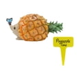 thumbnail image 1 of Figura de erizo de piña, escultura de Animal, adorno artesanal creativo de escritorio para estantería, decoración de maceta, regalo de inauguración de, 1 of 4