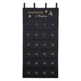 thumbnail image 4 of Bolsa colgante festiva de con 24 bolsillos - Calendario de Adviento de Navidad 2023 , negro, 4 of 10