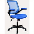 thumbnail image 5 of Techni Mobili Chaise de Bureau en Maille Bleue, 5 of 5