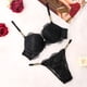 thumbnail image 3 of Victoria Secret Rhinestone vs Lencería Ropa De Mujer Sujetador Brillante Transpirable Conjunto Femenino Letra Ajustable Sin Costuras Push Up Interior, 3 of 4