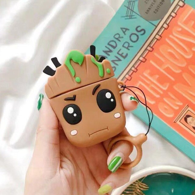 Linda Cubierta De Dibujos Animados Para AirPods 1 2 3 3er Caso Pro Case Con Cordón Funda De Auriculares Inalámbricos TWS