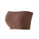 thumbnail image 5 of Sujetador de tubo con borde de acero de imitación sin costuras de talla grande para mujer Sujetador de tubo sin tirantes con borde de acero de tela verde Talla grande para mujer, 5 of 5