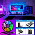 thumbnail image 2 of USB Led Strips Light 5V USB WIFI Phone APP 1M-30M luces led 5050 RGB Led Diode Ribbon Lamp For Decoration Bedroom TV BackLight, 2 of 7