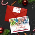 thumbnail image 4 of 250pcs/roll Merry Christmas Labels Stickers Christmas Gift Sealing Stickers, 4 of 5