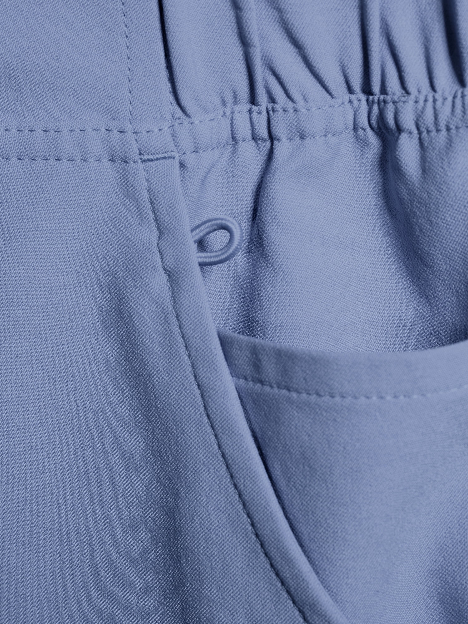 ClimateRight by Cuddl Duds Modern Fit Straight-Leg Flat Front Scrub Pant (Women's Petite), 1 Count, 1 Pack
