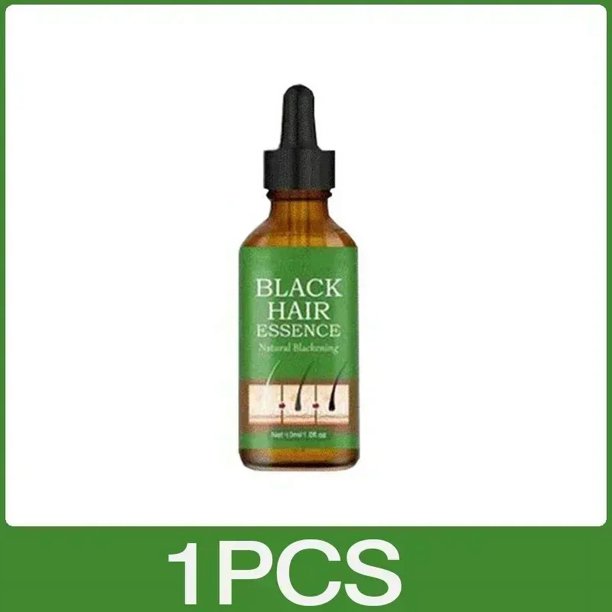 Suero líquido para el tratamiento del cabello, reparación de Color Natural blanco a negro, se convierte en blanco y negro, previene el gris, hombres y mujeres, nuevo