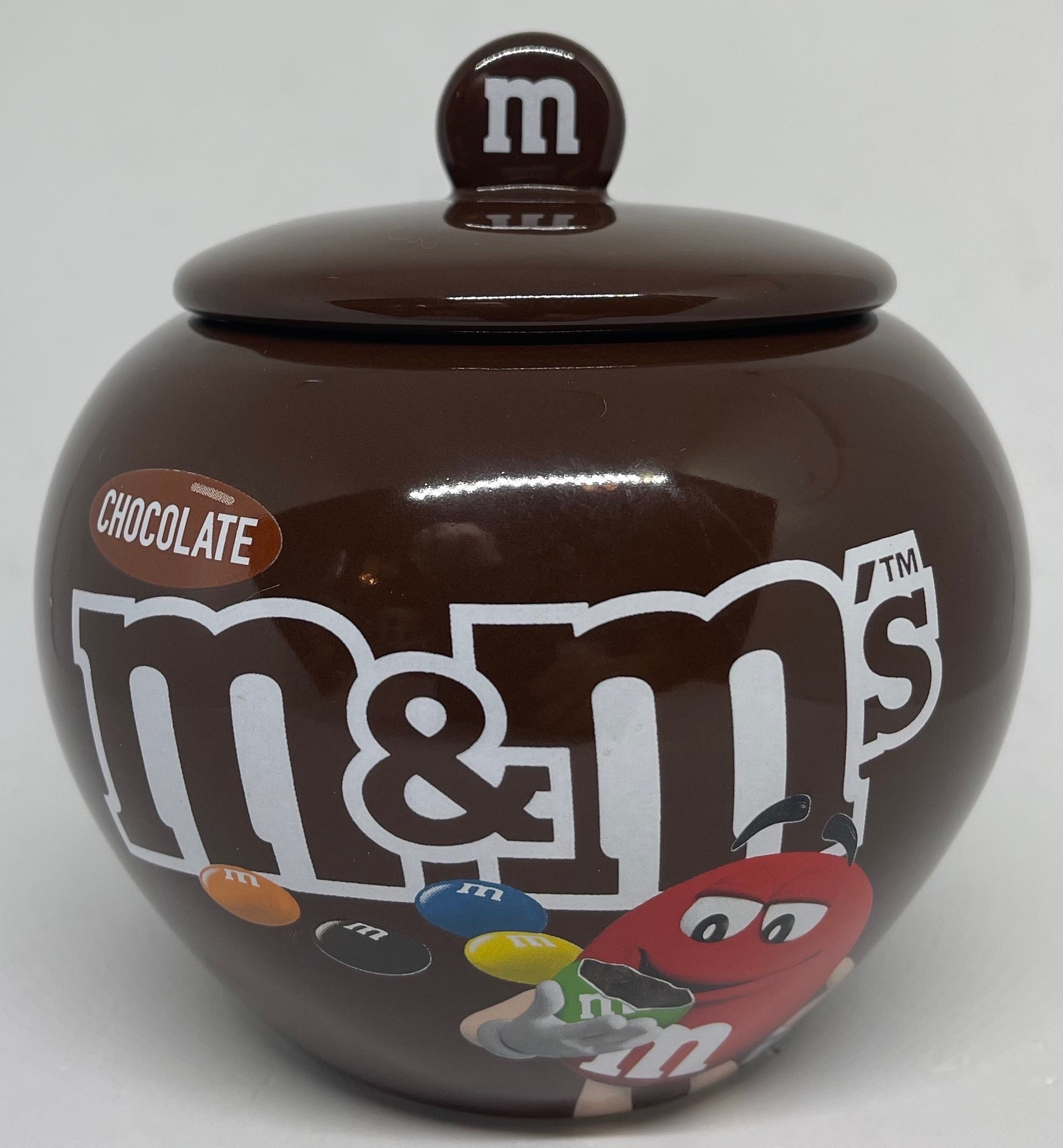 M&M's World Red Character Ceramic Chocolate Candy Jar - Walmart.com