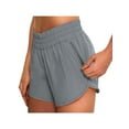 4" Low Athletic Track Shorts for Women with Liner Quick Dry Running Gym