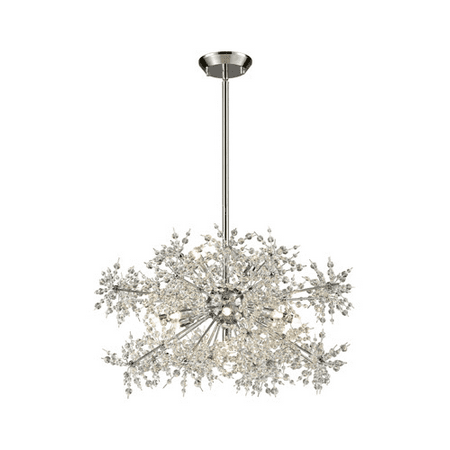 

World of Lamp WLA132707 Chandeliers Polished Chrome Metal Crystal Port st lucie