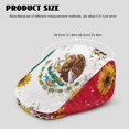 thumbnail image 4 of FUIALDOLG Polyester Flat Cap for Outdoor Driving Camping, Soft Adjustable Newsboy Hat, Sunflower, 4 of 4