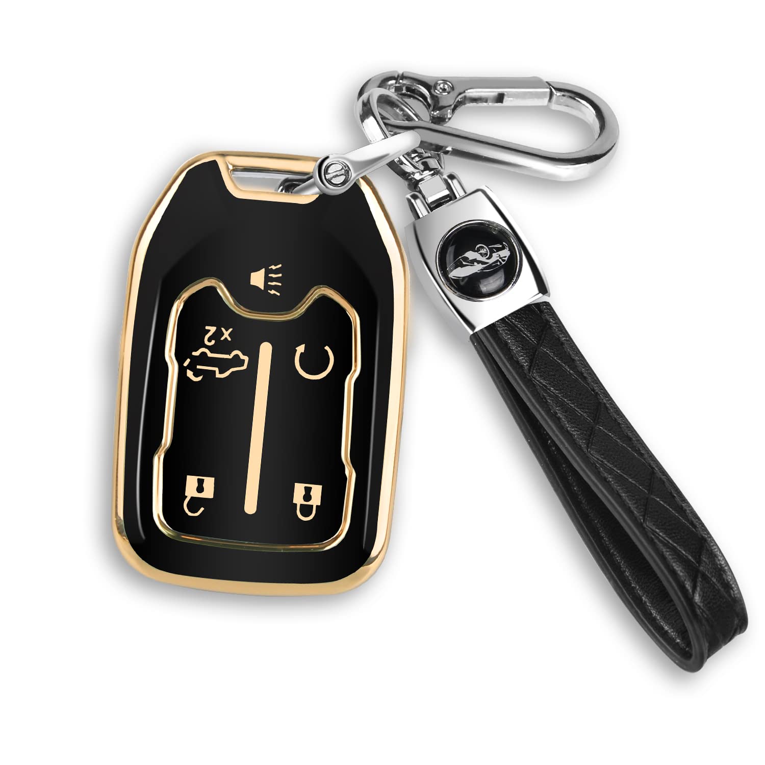 MILD EAST For GMC Key fob Cover for 20232019 Chevy Silverado GMC