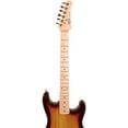 thumbnail image 4 of Rise by Sawtooth Right Handed 3/4 Size Beginner Electric Guitar Kit, Sunburst, 4 of 4