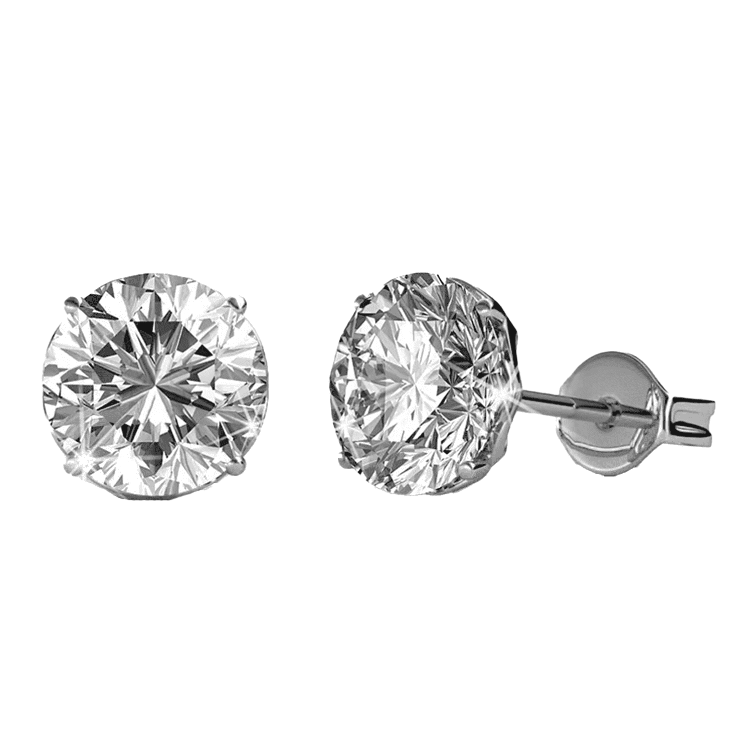 Cate & Chloe Mallory Swarovski Crystal Stud Earrings photo 1