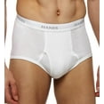 thumbnail image 3 of Hanes Men's Tagless 100% Cotton Soft and Breathable Briefs, White, 7-Pack, 3 of 3